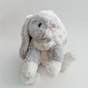 Retired Jellycat Loppy Silver Bunny​